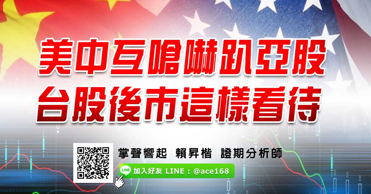 美中互嗆嚇趴亞股 台股後市這樣看待