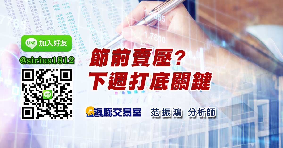 節前賣壓? 下周打底關鍵