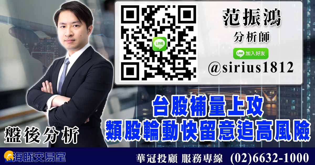 台股補量上攻 類股輪動快留意追高風險