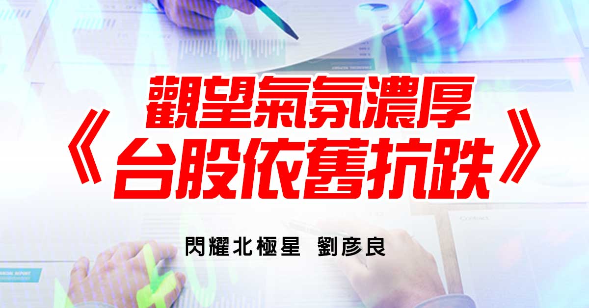 觀望氣氛濃厚 台股依舊抗跌