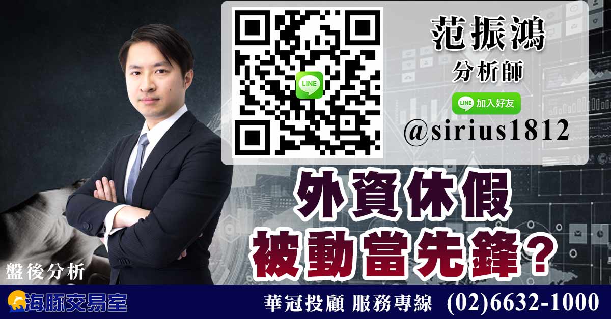 外資休假 被動當先鋒? (圖)