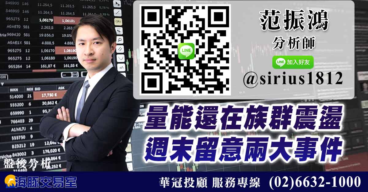 量能還在族群震盪 週末留意兩大事件 (圖)