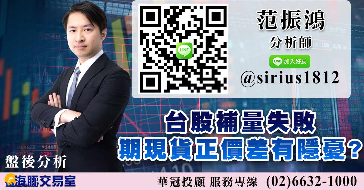 台股補量失敗 期現貨正價差有隱憂? (圖)
