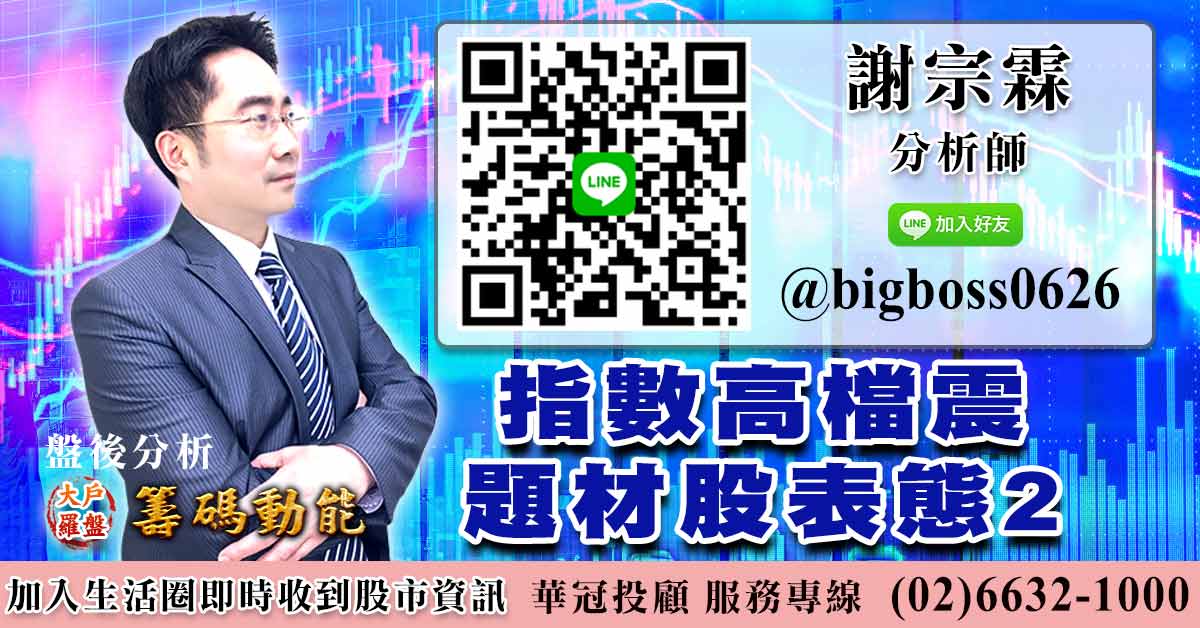 指數高檔震 題材股表態2 (圖)