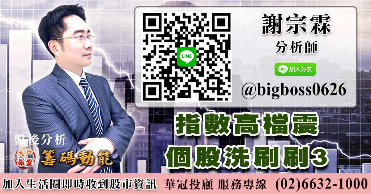 指數高檔震 個股洗刷刷3 (圖)
