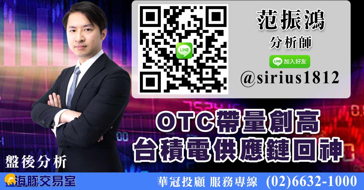 OTC帶量創高 台積電供應鏈回神 (圖)