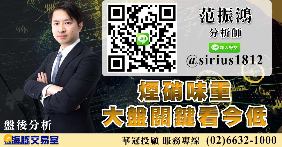 煙硝味重 大盤關鍵看今低 (圖)