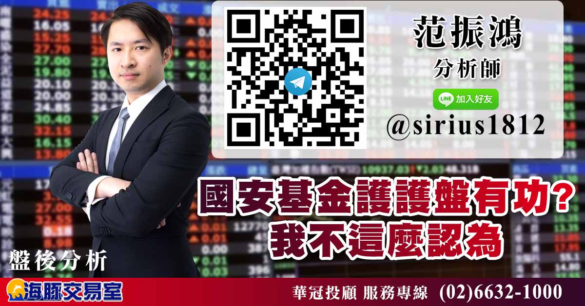 國安基金護護盤有功? 我不這麼認為 (圖)