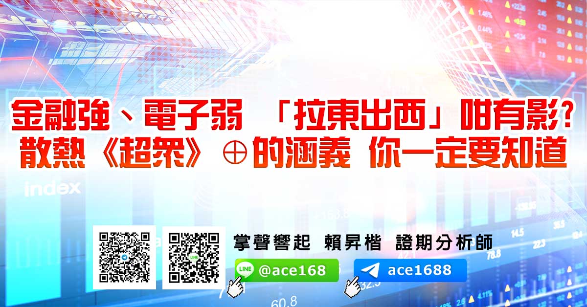 金融強、電子弱 「拉東出西」咁有影? 散熱《超眾》⊕的涵義 你一定要知道 (圖)