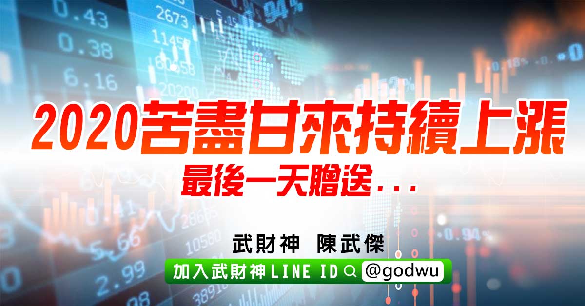2020苦盡甘來持續上漲最後一天贈送... (圖)
