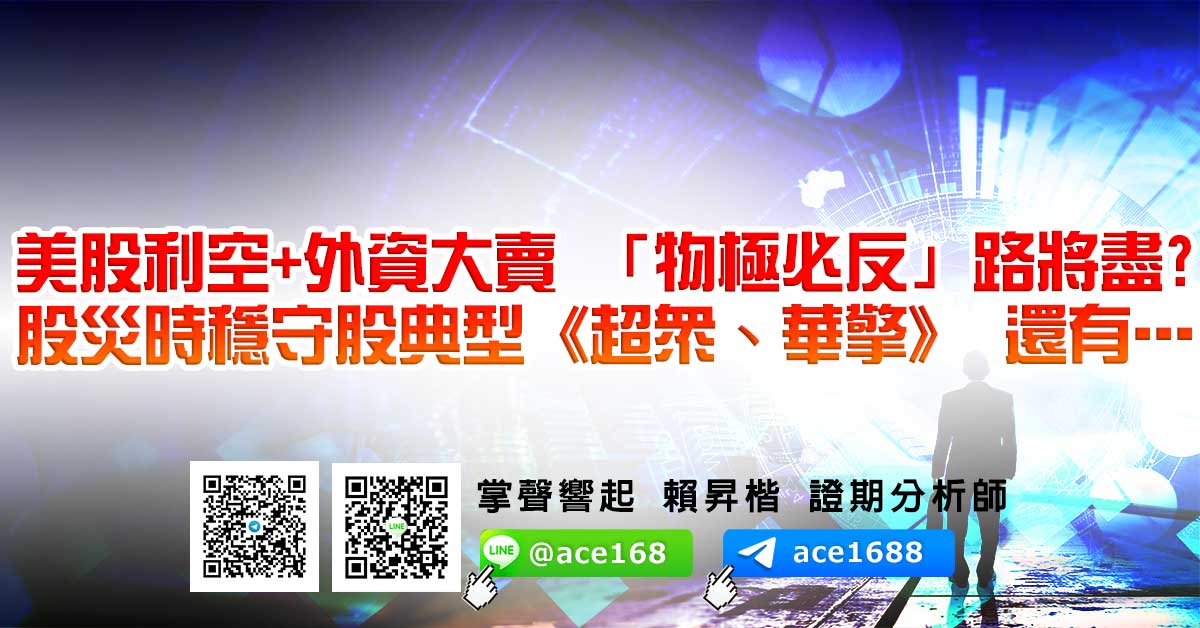 美股利空+外資大賣 「物極必反」路將盡? 股災時穩守股典型《超眾、華擎》 還有… (圖)