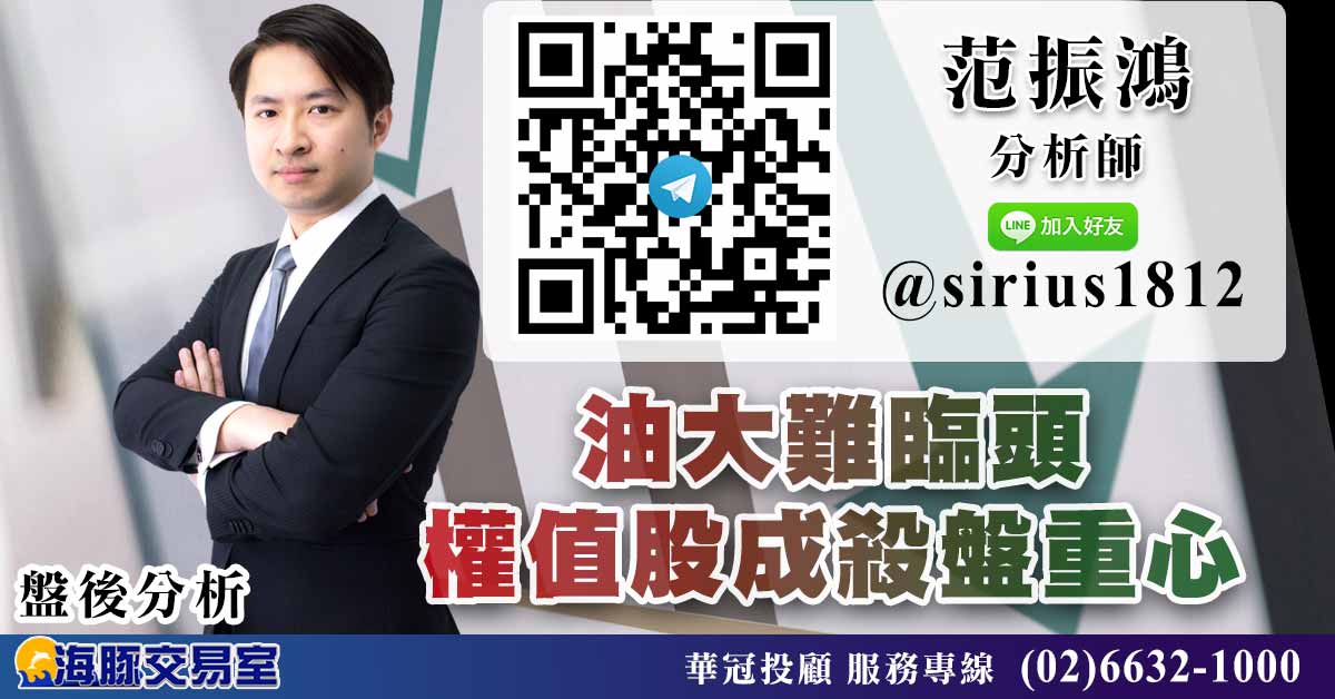 油大難臨頭 權值股成殺盤重心 (圖)