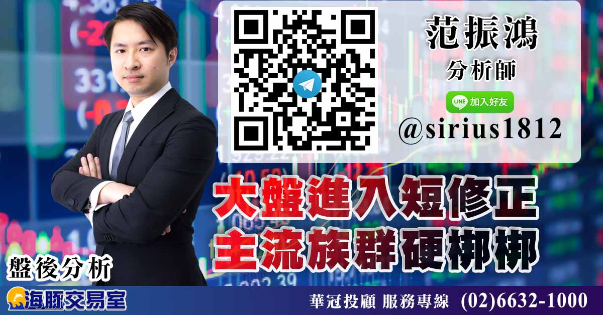 大盤進入短修正 主流族群硬梆梆 (圖)