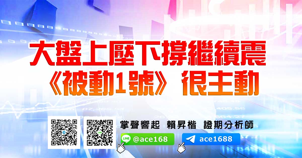 大盤上壓下撐繼續震 《被動1號》很主動 (圖)