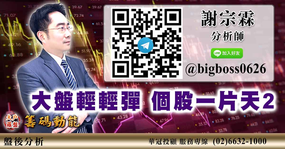 大盤輕輕彈 個股一片天2 (圖)