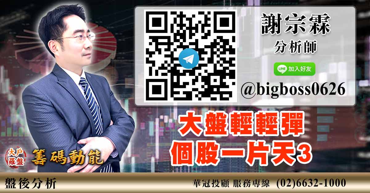 大盤輕輕彈 個股一片天3 (圖)