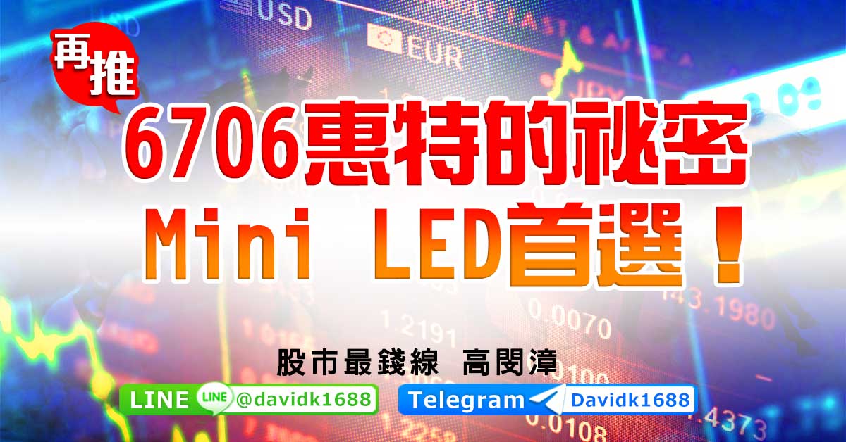6706惠特的祕密，Mini LED首選！