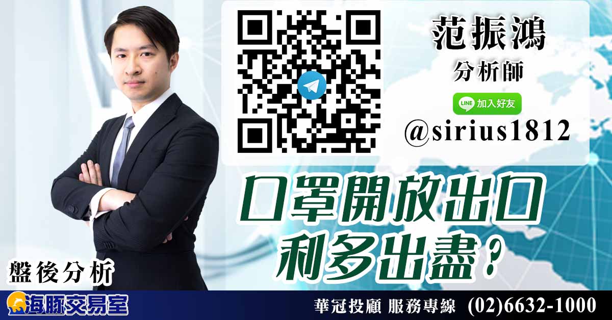 口罩開放出口 利多出盡? (圖)