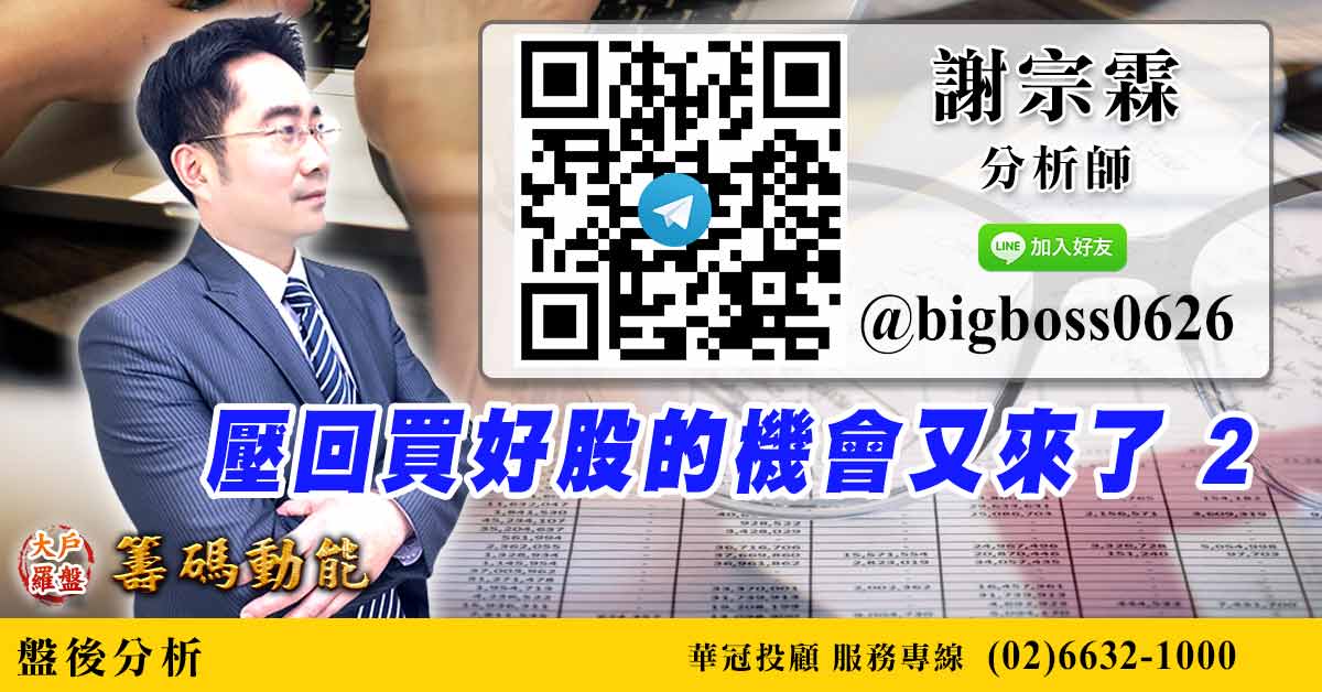 壓回買好股的機會又來了2 (圖)