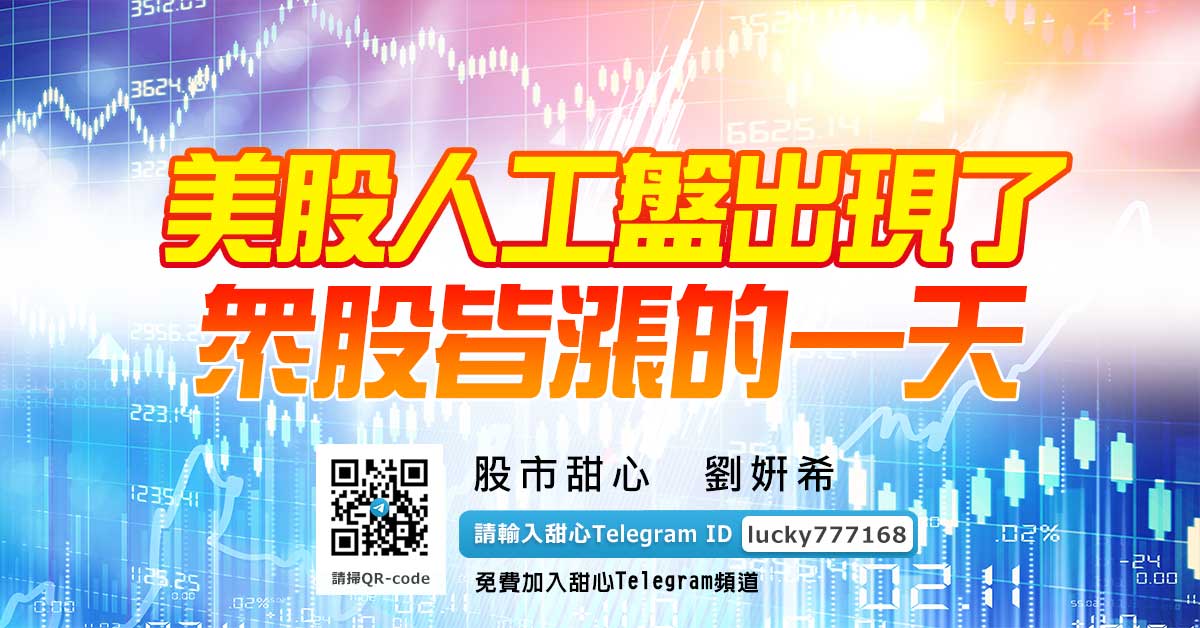 美股人工盤出現了！眾股皆漲的一天！