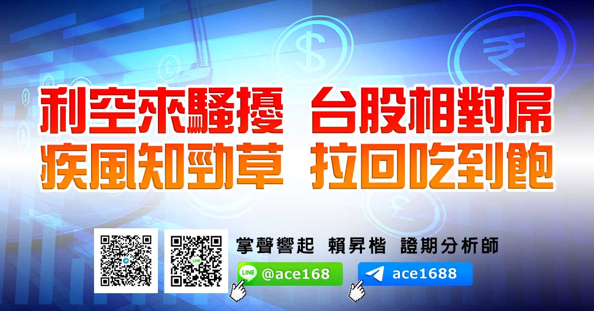 利空來騷擾 台股相對屌 疾風知勁草 拉回吃到飽 (圖)