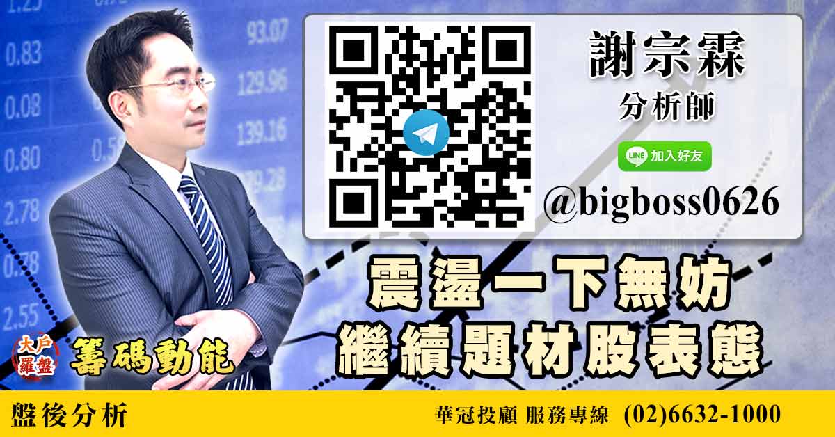 震盪一下無妨 繼續題材股表態 (圖)