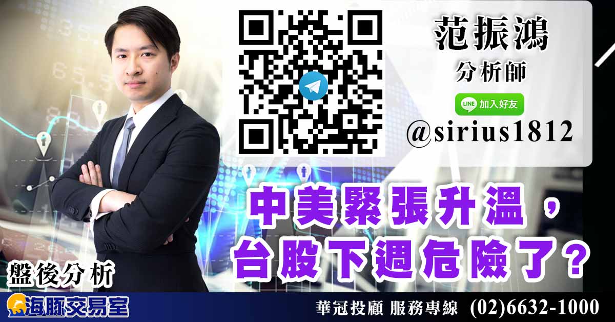 中美緊張升溫，台股下週危險了? (圖)