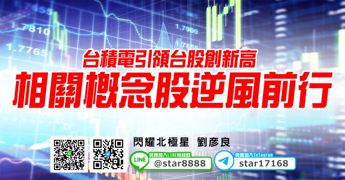 台積電引領台股創新高，相關概念股逆風前行