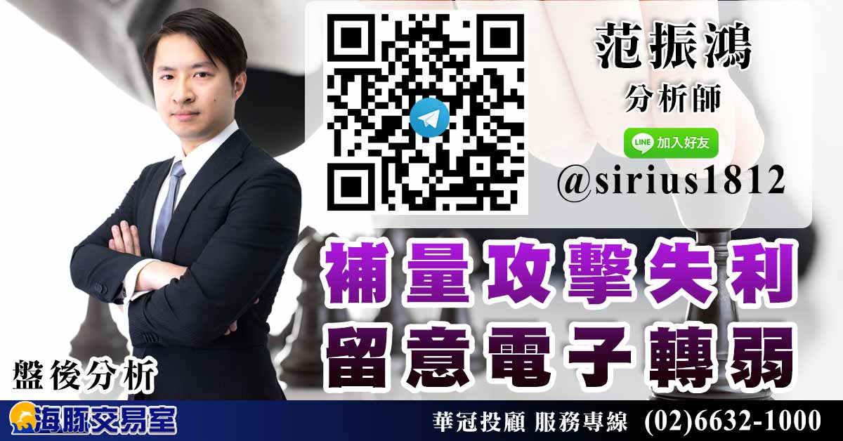 補量攻擊失利 留意電子轉弱 (圖)