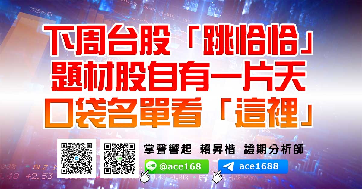 下周台股「跳恰恰」 題材股自有一片天 口袋名單看「這裡」 (圖)