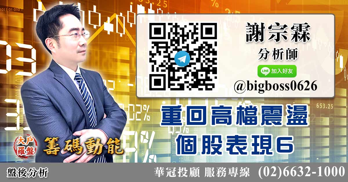 重回高檔震盪 個股表現6 (圖)