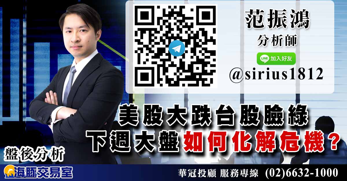 美股大跌台股臉綠 下週大盤如何化解危機? (圖)