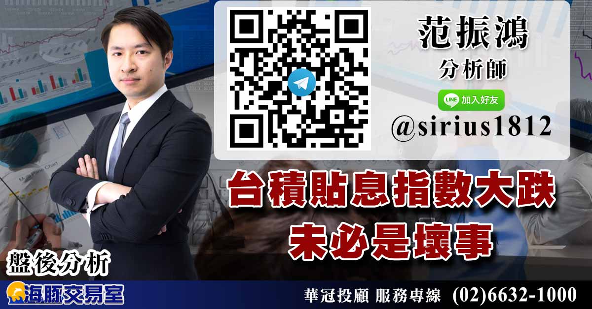 台積貼息指數大跌 未必是壞事 (圖)