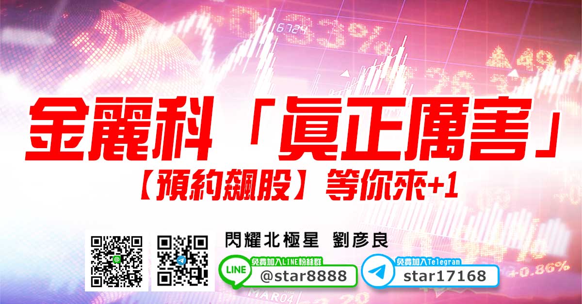 金麗科「真正厲害」，【預約飆股】等你來+1