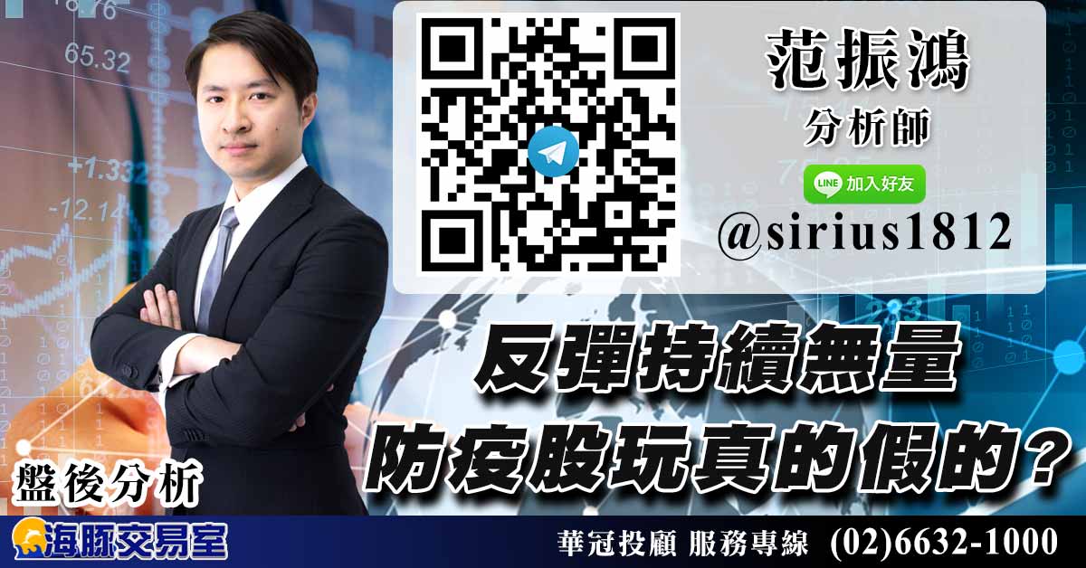 反彈持續無量 防疫股玩真的假的? (圖)