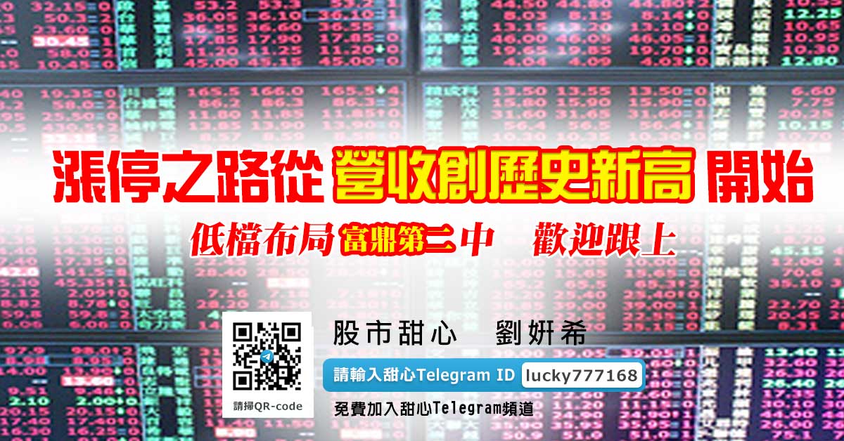 漲停之路從營收創歷史新高開始