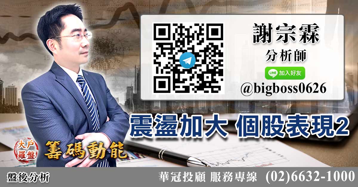 震盪加大 個股表現2 (圖)