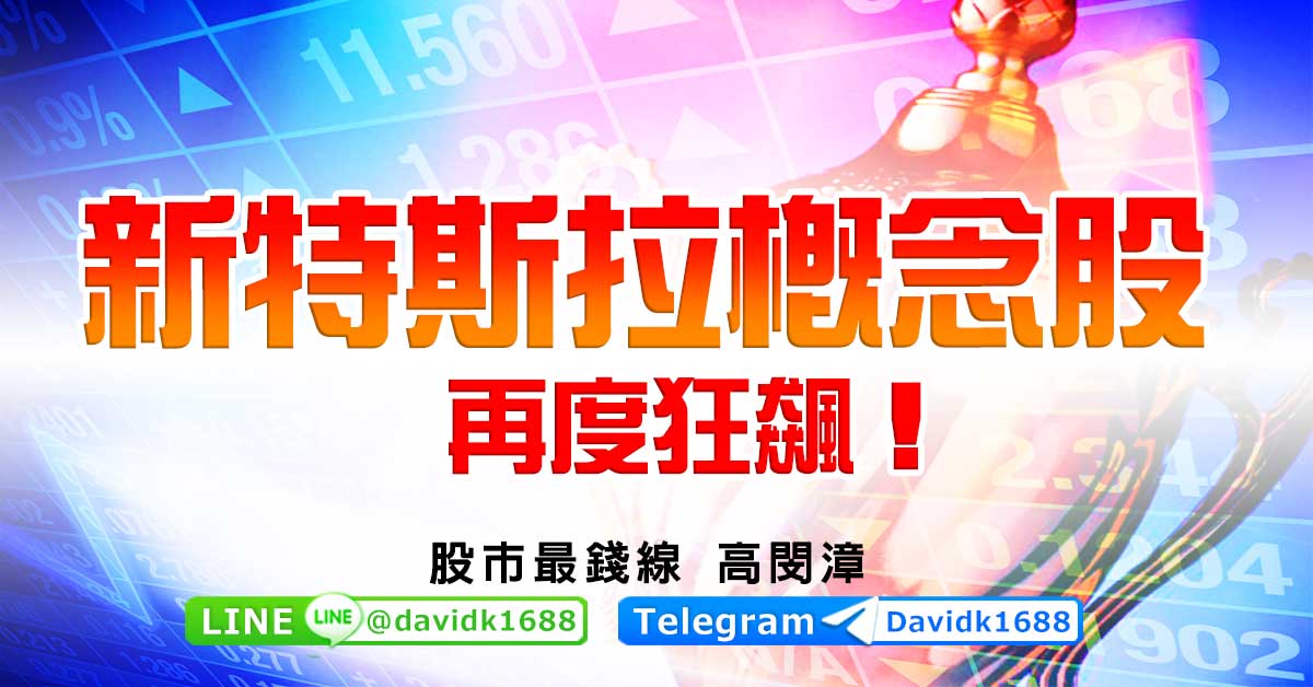 新特斯拉概念股，再度狂飆！