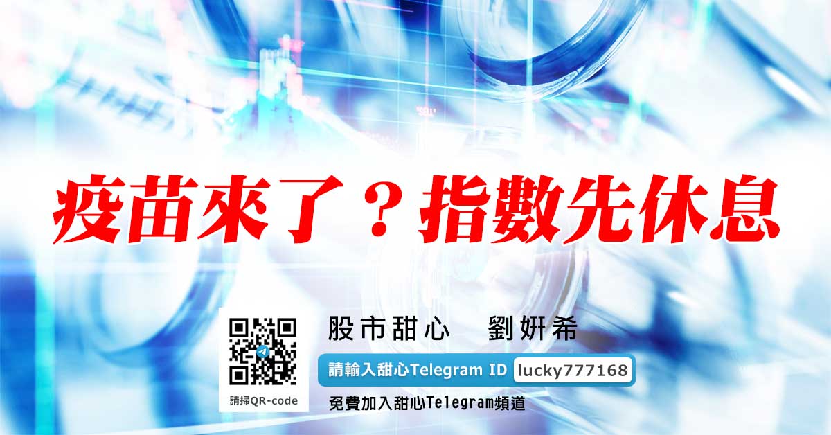 疫苗來了？指數先休息