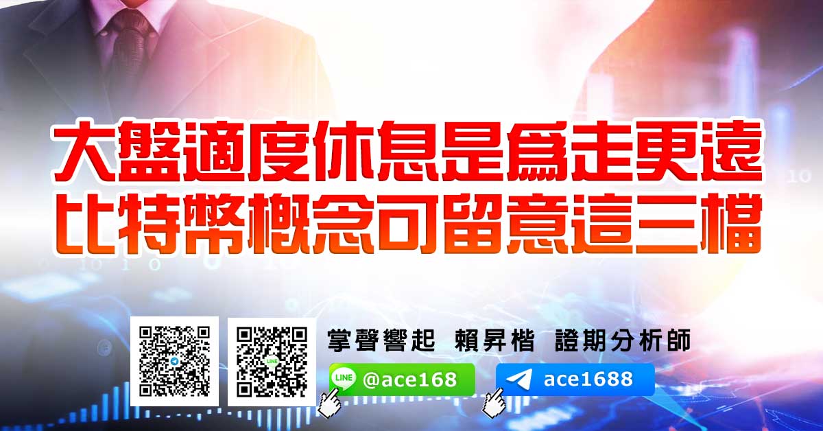 大盤適度休息是為走更遠 比特幣概念可留意這三檔 (圖)