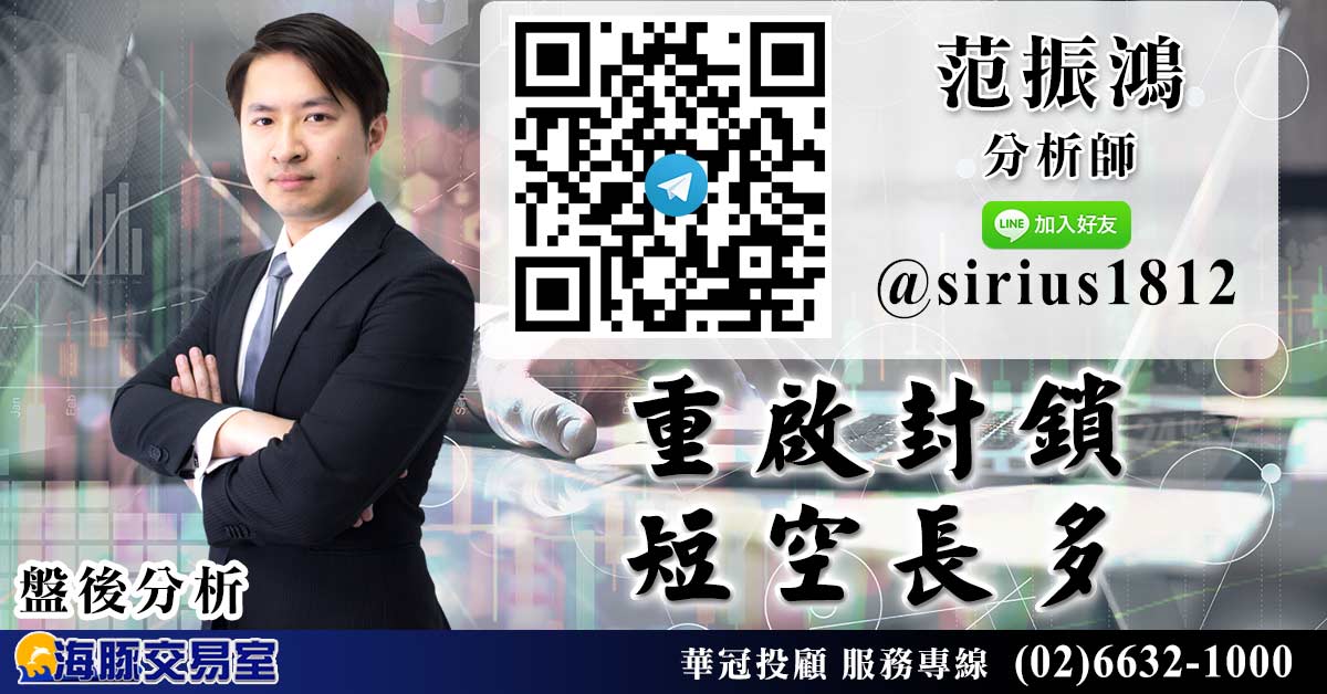 重啟封鎖 短空長多 (圖)