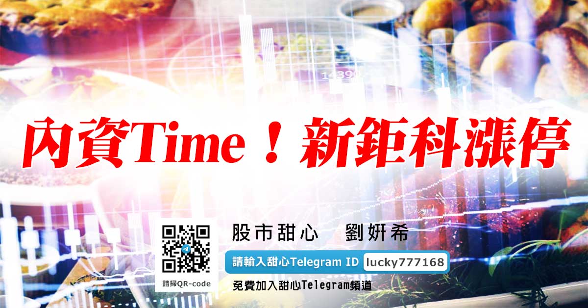 內資Time！新鉅科漲停