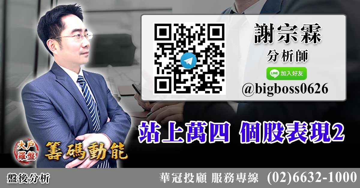 站上萬四 個股表現2 (圖)