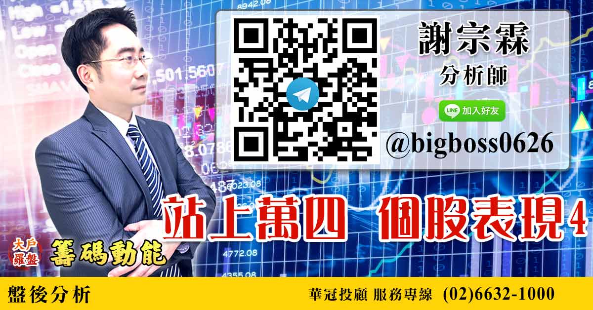 站上萬四 個股表現4 (圖)