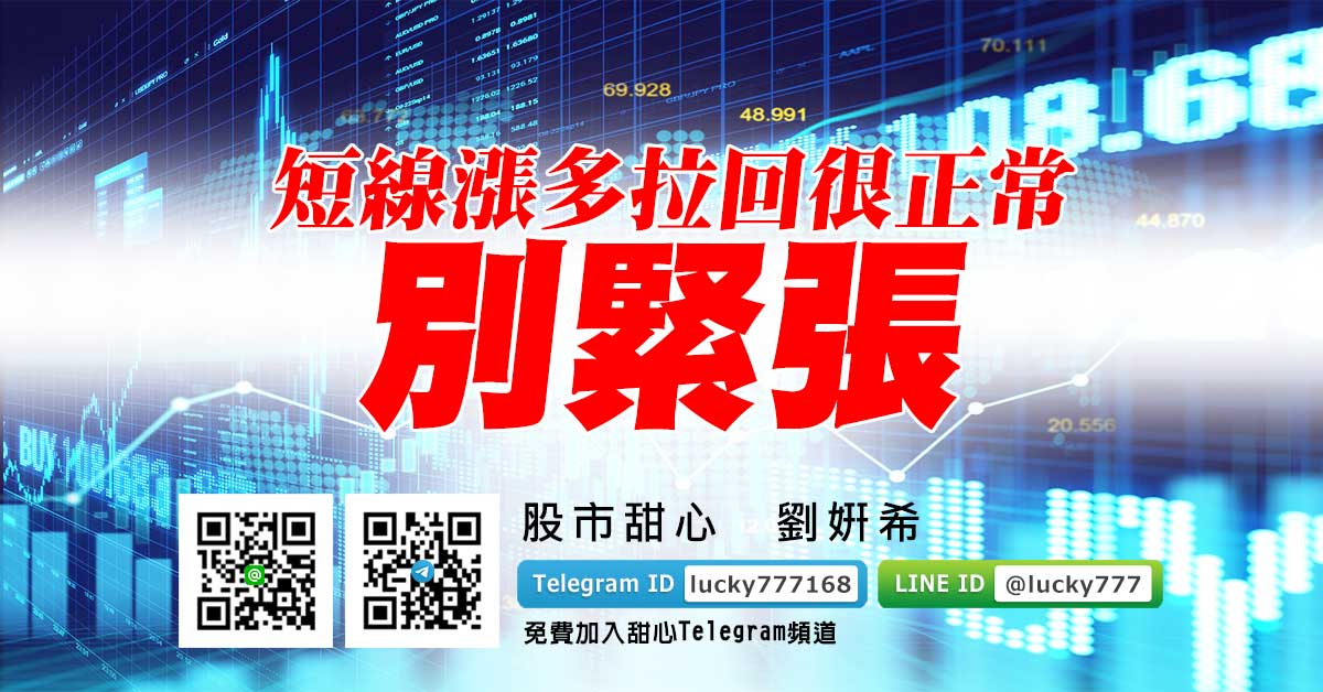 短線漲多拉回很正常　別緊張