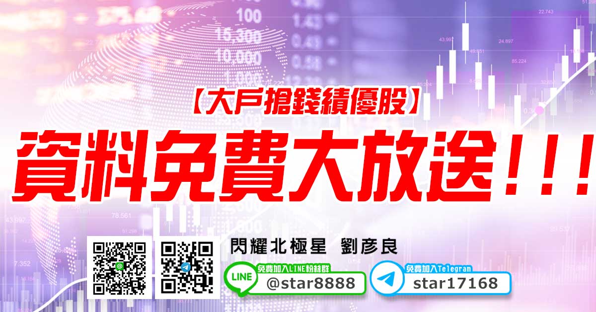 【大戶搶錢績優股】資料免費大放送！！！