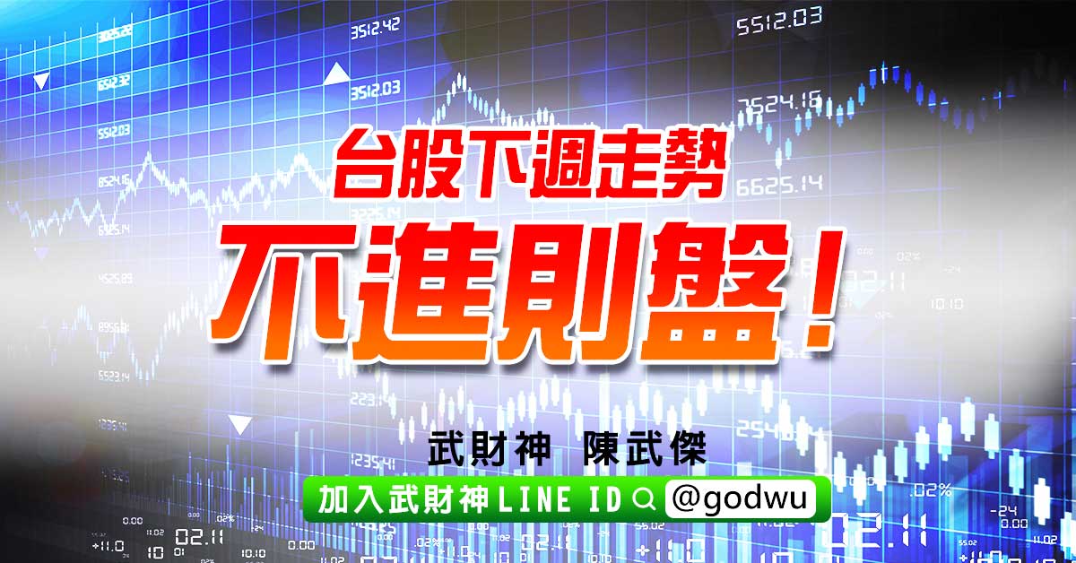 台股下週走勢不進則盤! (圖)