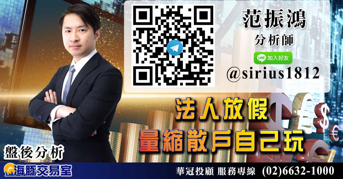 法人放假 量縮散戶自己玩 (圖)