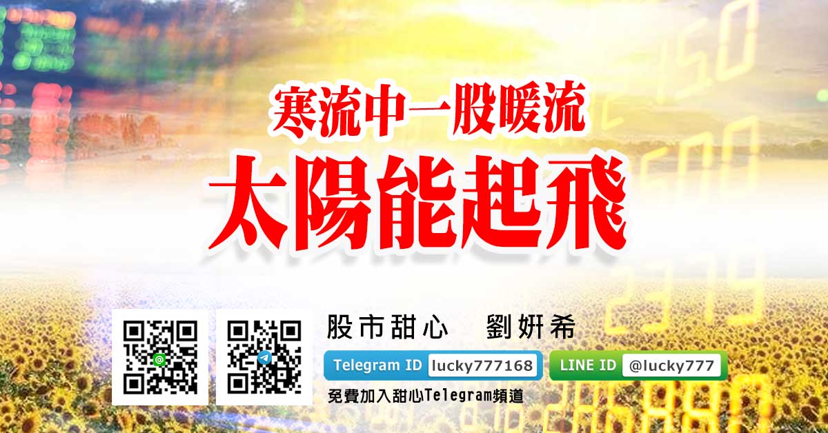 寒流中一股暖流！太陽能起飛