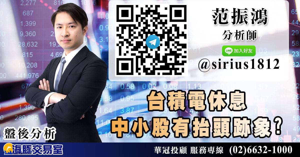 台積電休息 中小股有抬頭跡象? (圖)